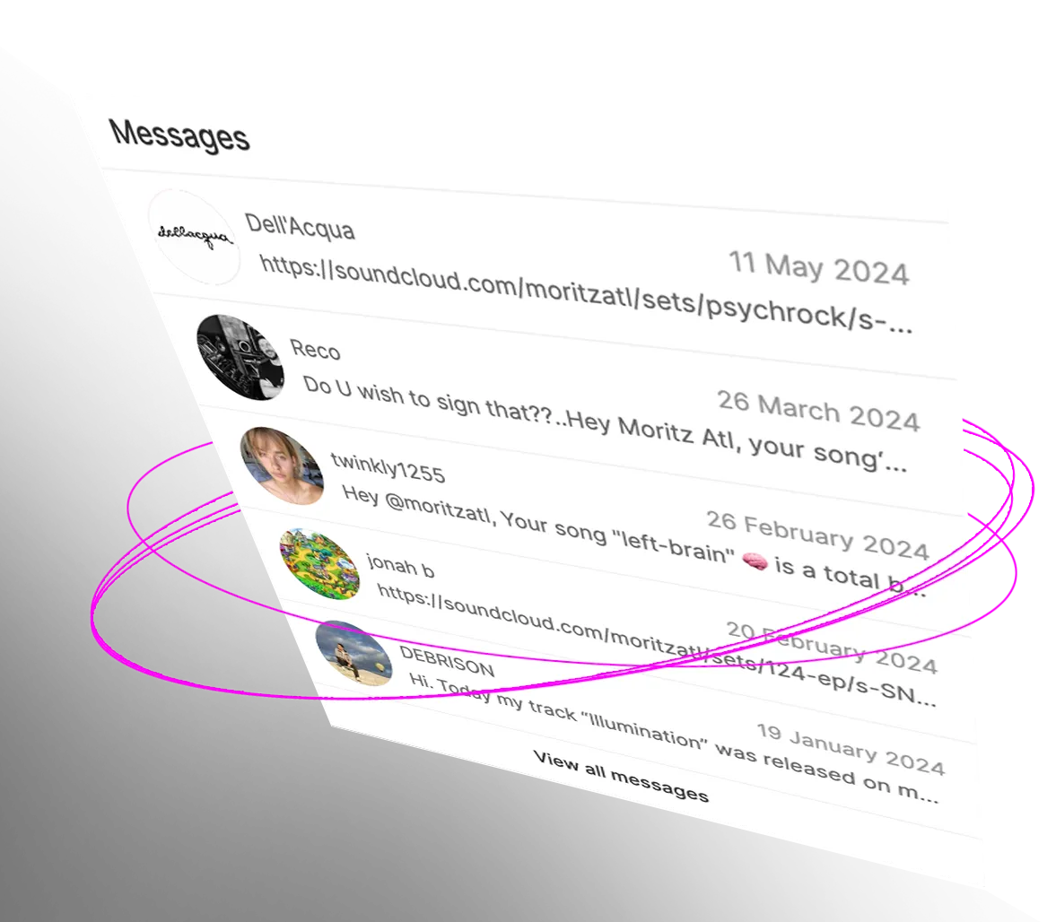 Photo of SoundCloud artists Kinneret
